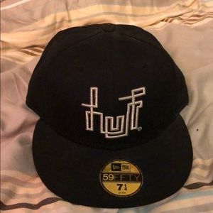 New era x Huf logo fitted hat